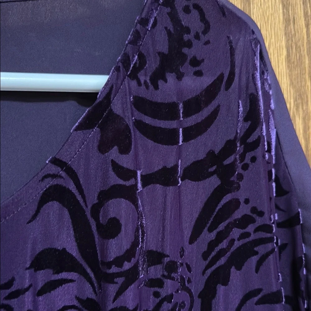 Purple Women's Top - Picture 3 of 3